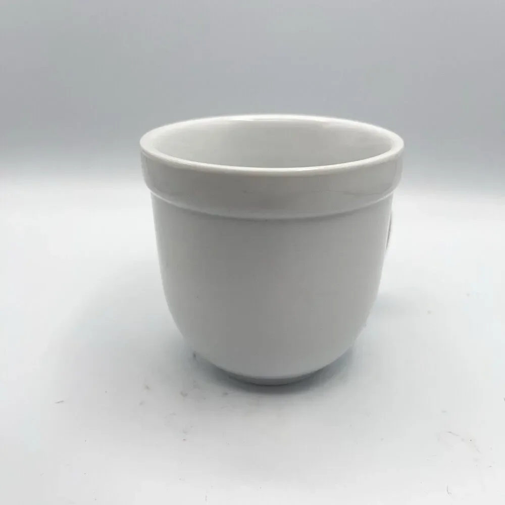 Pottery Barn Coffee Mug Cup white tea cup